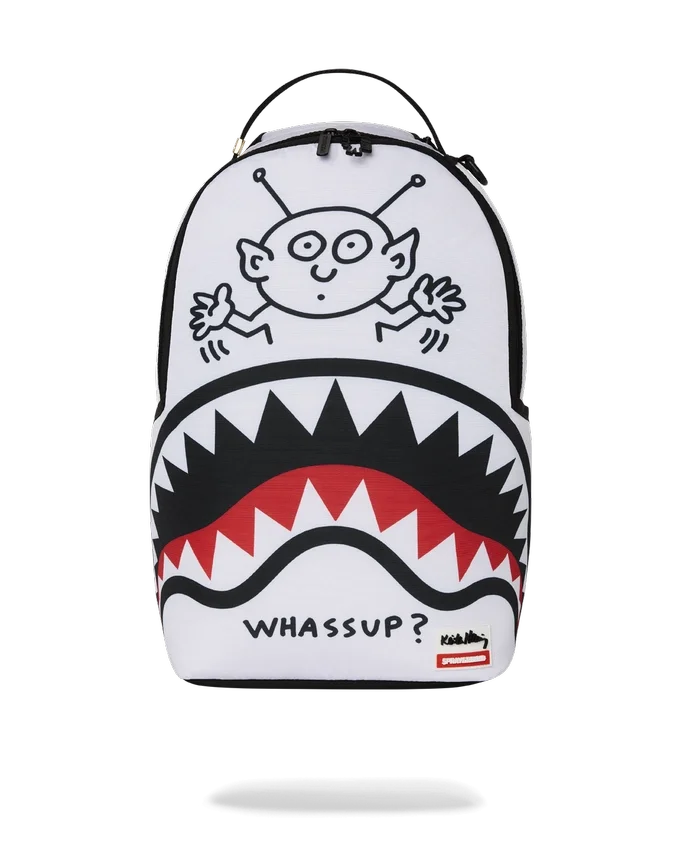 KEITH HARING WHASSUP ALIEN DLX Rucksack