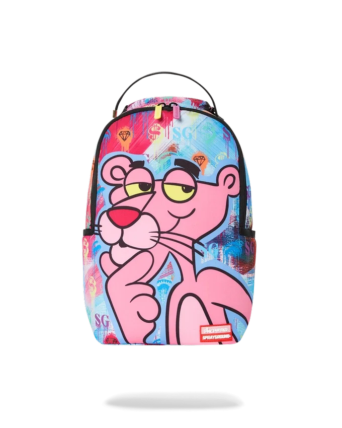 KLEINER RUCKSACK: PINK PANTHER ART CLASS