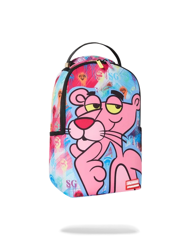 KLEINER RUCKSACK: PINK PANTHER ART CLASS