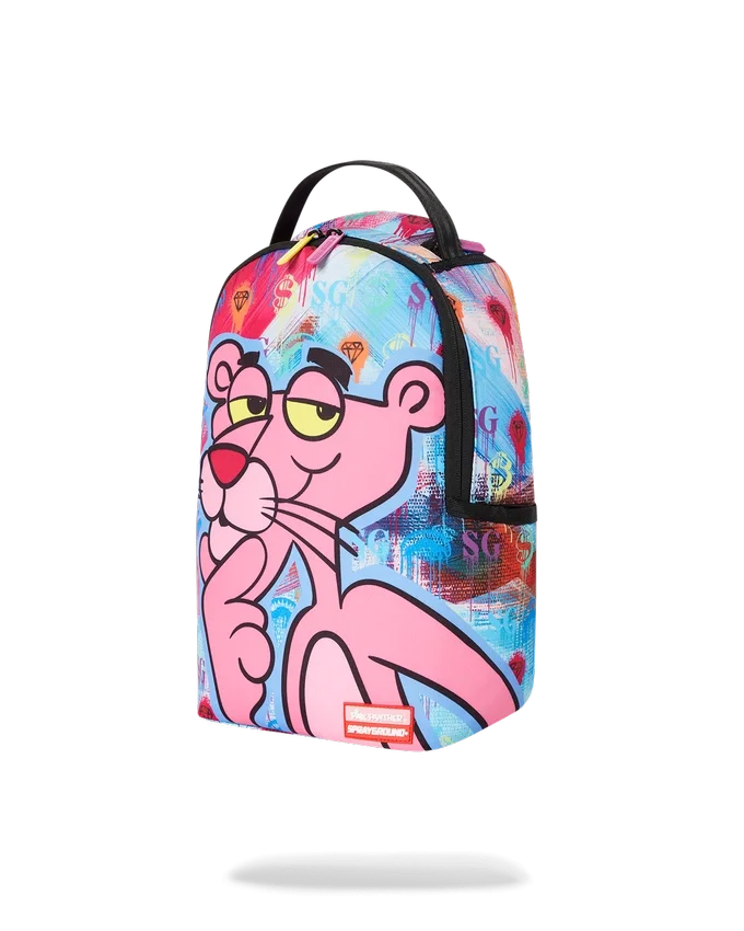 KLEINER RUCKSACK: PINK PANTHER ART CLASS
