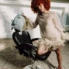 KNIT SHARKS IN PARIS IN CREMEFARBENEM SAVAGE-RUCKSACK