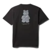 KURZÄRMLIGES GRAPHIC-T-SHIRT „MONEY BEAR“ (SCHWARZ)