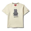 KURZÄRMLIGES T-SHIRT MIT „MONEY BEAR“-MOTIV (APRIKOSE)