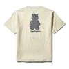 KURZÄRMLIGES T-SHIRT MIT „MONEY BEAR“-MOTIV (APRIKOSE)