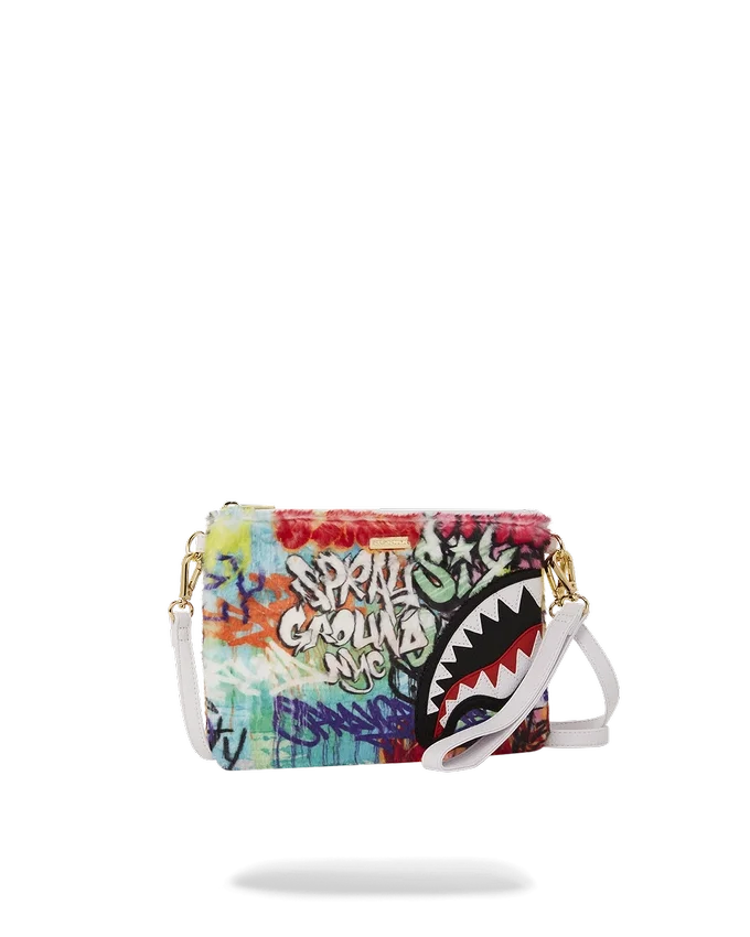 LE MONDE DES GRAFFITIS CROSSOVER-CLUTCH