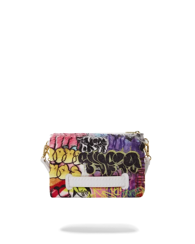 LE MONDE DES GRAFFITIS CROSSOVER-CLUTCH