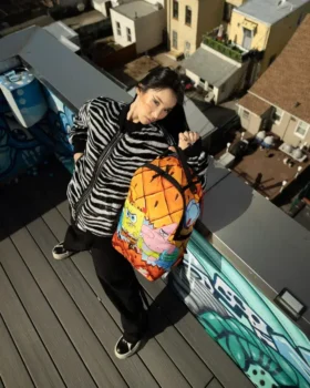 LEG DICH NICHT MIT SPONGEBOB AN DLXSR-RUCKSACK