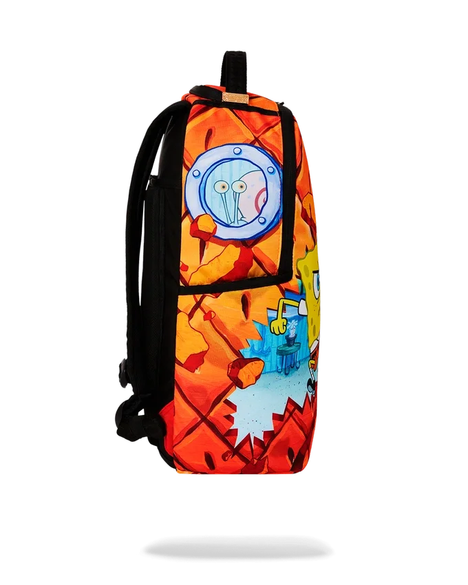 LEG DICH NICHT MIT SPONGEBOB AN DLXSR-RUCKSACK