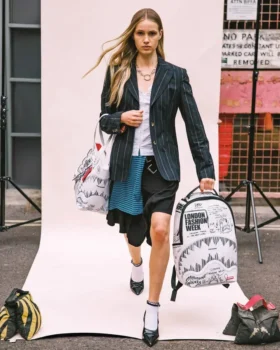 LONDON FASHION WEEK DESIGNER RUCKSACK
