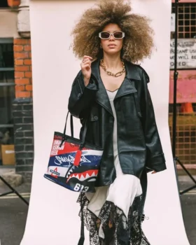 LONDON FASHION WEEK THE STRAND Tragetaschen