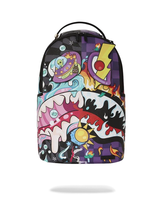 MAD SCIENTIST (6 ABNEHMBARE AUGEN) RUCKSACK