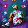 MAD SCIENTIST (6 ABNEHMBARE AUGEN) RUCKSACK