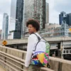 MEAN MONEY COLLAGE RUCKSACK