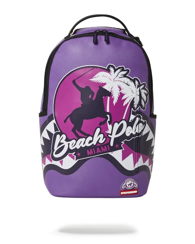 MIAMI BEACH POLO COLLAB Rucksäcke (DLXV-PURPLE)