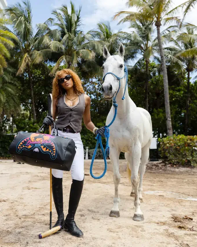 MIAMI BEACH POLO COLLAB Seesäcke (SCHWARZ)