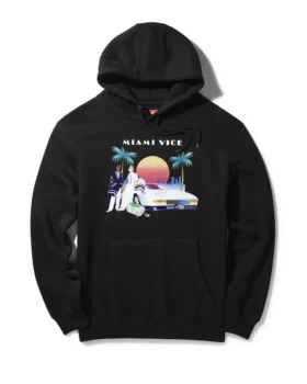 MIAMI VICE HOODY (SCHWARZ)