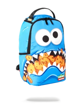 MINI COOKIE MONSTER SHARK RUCKSACK