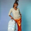MIRASHAKU IRIDESCENT QUILT RUCKSACK