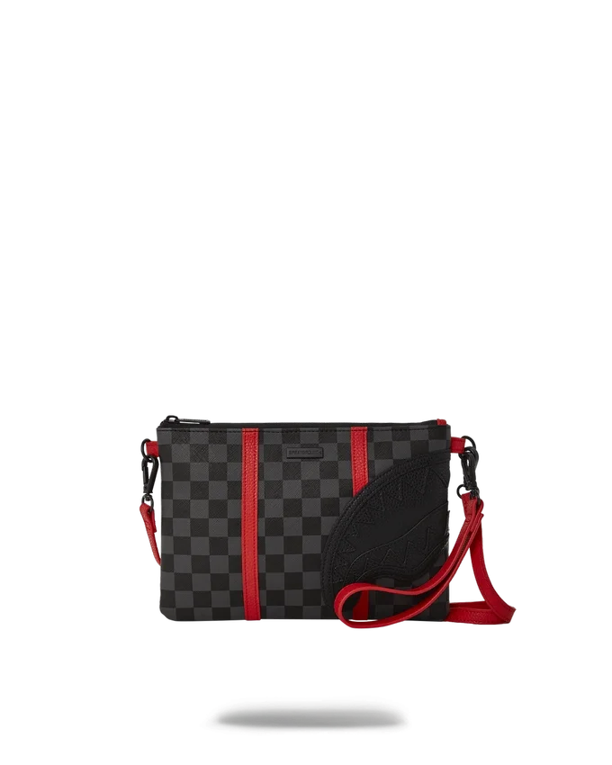 MONACO SHARK CLUB CROSSOVER-CLUTCH MIT SCHULTERRIEMEN