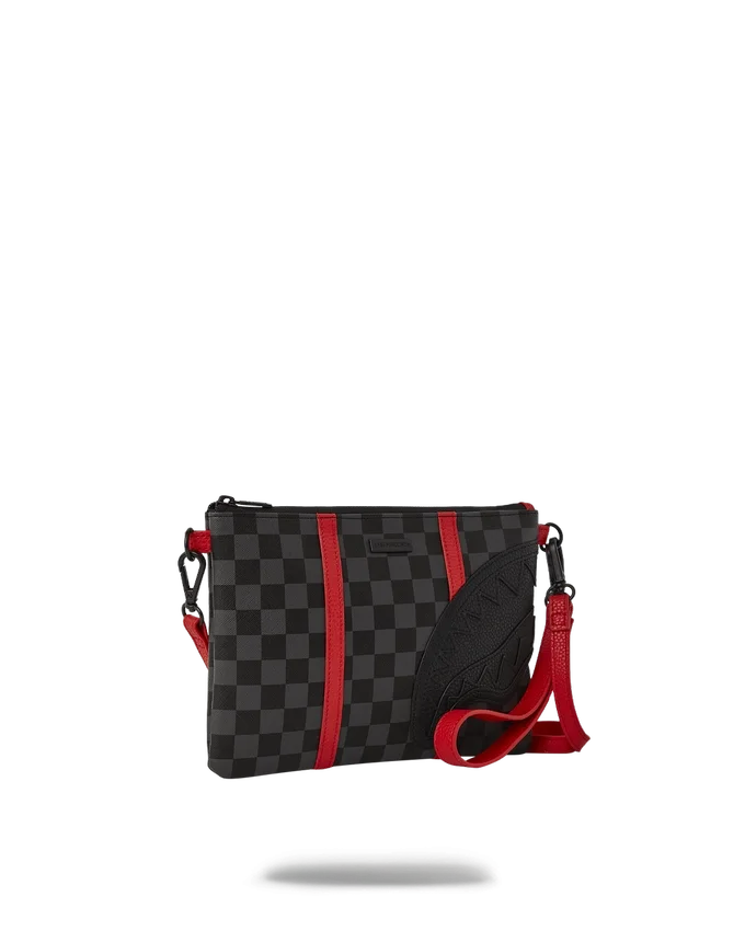 MONACO SHARK CLUB CROSSOVER-CLUTCH MIT SCHULTERRIEMEN