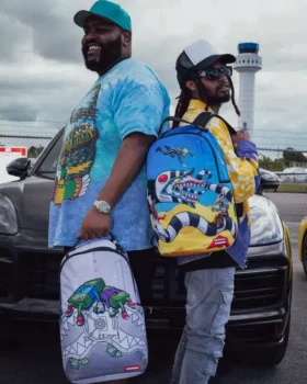 MONEY BOYS I MAKE MONEY WHILE I SLEEP RUCKSACK (DLXR)