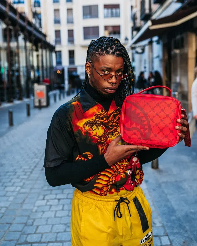 MONEY PATTERN BRICK Snack-Taschen, AUCH BEKANNT ALS Geldtaschen
