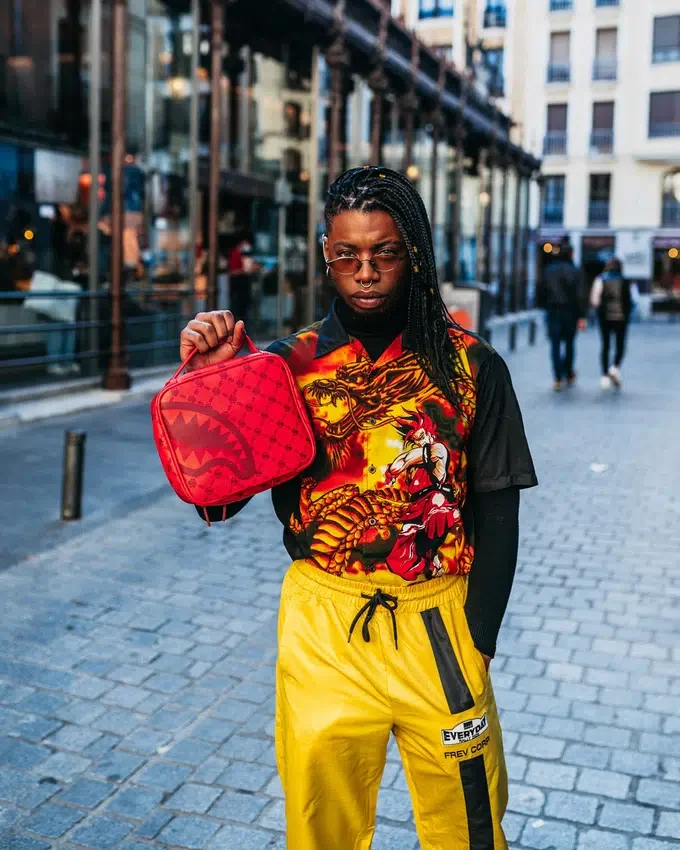 MONEY PATTERN BRICK Snack-Taschen, AUCH BEKANNT ALS Geldtaschen