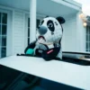 MONEYBEAR TEDDYBÄR-RUCKSACK PANDA PANDA PANDA