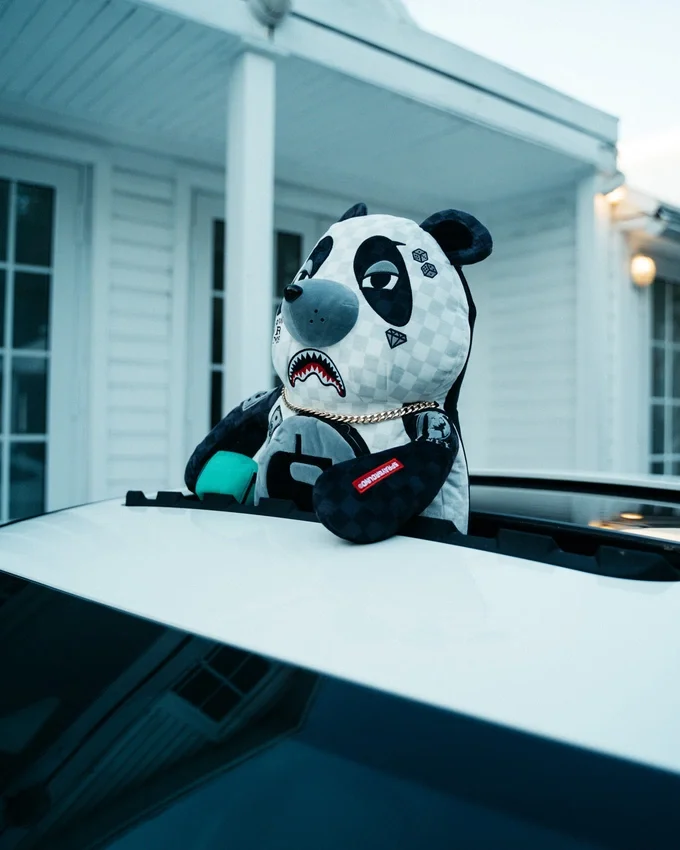 MONEYBEAR TEDDYBÄR-RUCKSACK PANDA PANDA PANDA