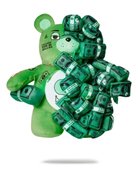 MONEYBEAR ZILLIONS TEDDYBEAR-RUCKSACK