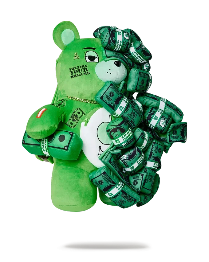MONEYBEAR ZILLIONS TEDDYBEAR-RUCKSACK