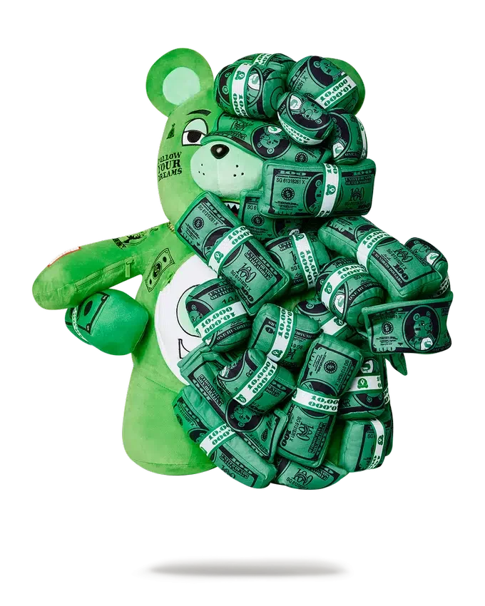MONEYBEAR ZILLIONS TEDDYBEAR-RUCKSACK