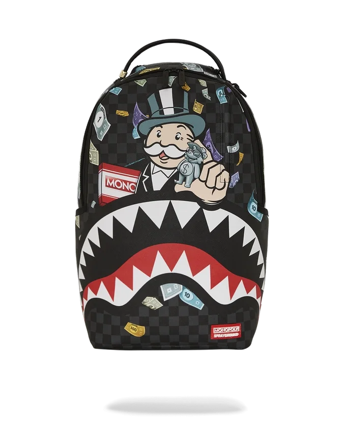 MONOPOLY SHARK RICH RUCKSACK