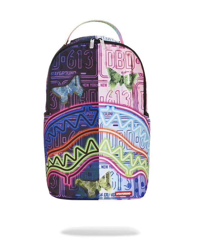 NEON BUTTERFLY RUCKSACK