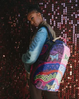 NEON BUTTERFLY RUCKSACK