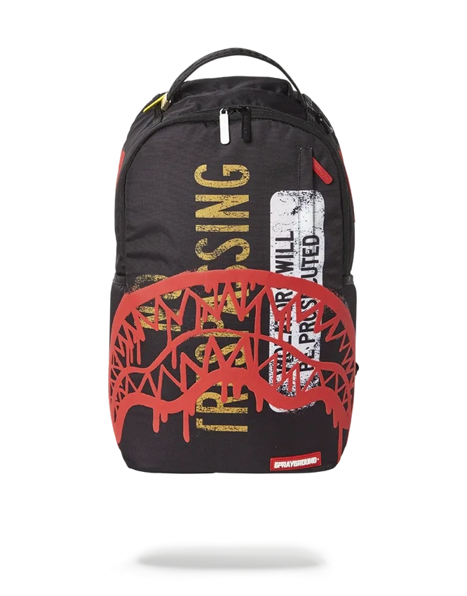 NO TRESPASSING RUCKSACK