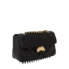 NOIR QUILT GOLD CHAIN SHARK HANDTASCHE