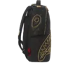 NOIR QUILT GOLD CHAIN SHARK RUCKSACK (DLXV)