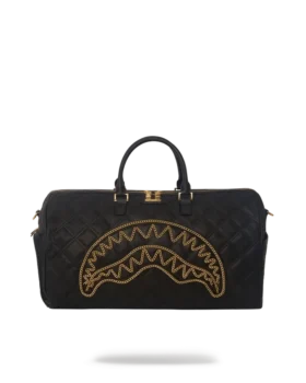 NOIR QUILT GOLD CHAIN SHARK Seesäcke