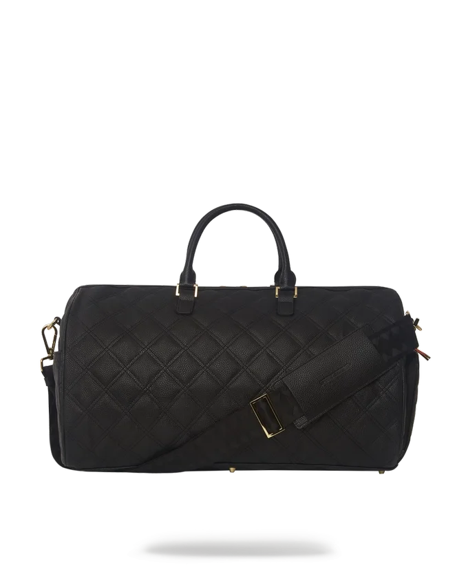 NOIR QUILT GOLD CHAIN SHARK Seesäcke