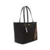 NOIR QUILT GOLD CHAIN Shark Tragetasche