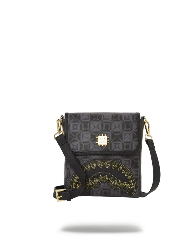 OBSIDIAN STUNNER A.i.6 SANDFLOWER COLLAB GROSSE Sling-Tasche