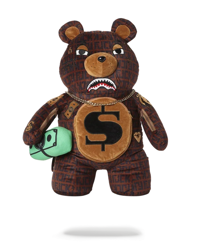 OFFENDED MONEYBEAR TEDDYBÄR-RUCKSACK