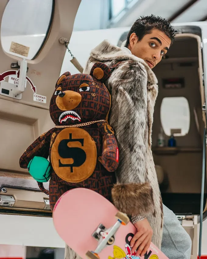 OFFENDED MONEYBEAR TEDDYBÄR-RUCKSACK