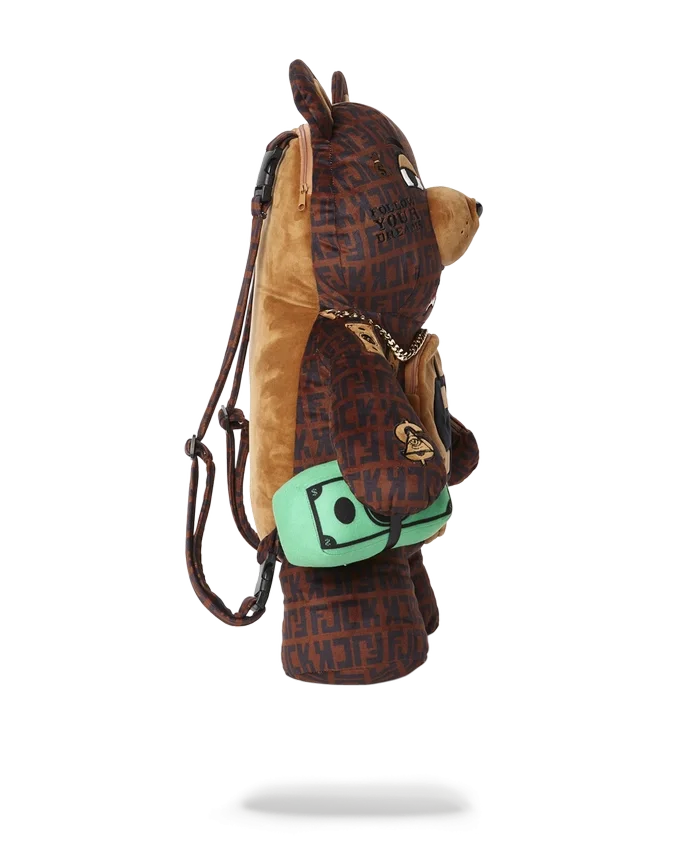 OFFENDED MONEYBEAR TEDDYBÄR-RUCKSACK