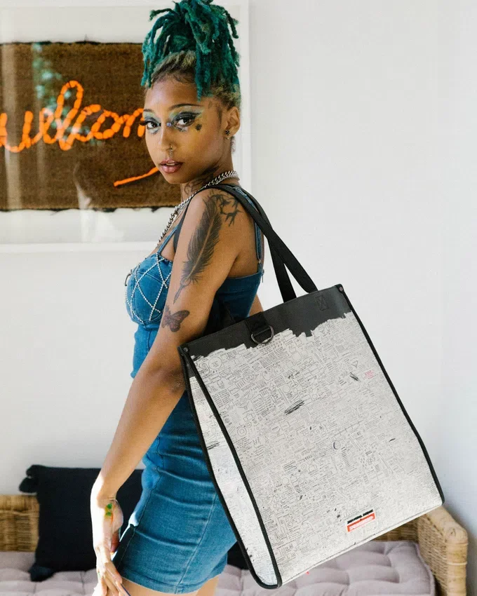 OFFIZIELLE BASQUIAT PEGASUS 1987 LOFT-Tragetaschen