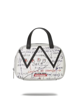 OFFIZIELLE BASQUIAT UNTITLED (CHEESE POPCORN) 1983 Handtasche