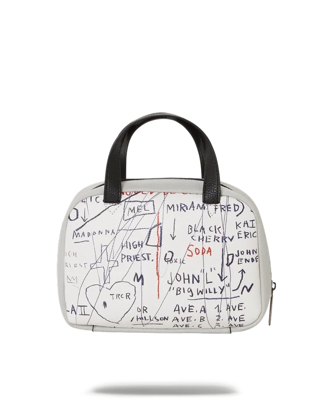 OFFIZIELLE BASQUIAT UNTITLED (CHEESE POPCORN) 1983 Handtasche