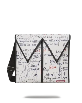 OFFIZIELLE BASQUIAT UNTITLED (CHEESE POPCORN) 1983 Sling-Taschen