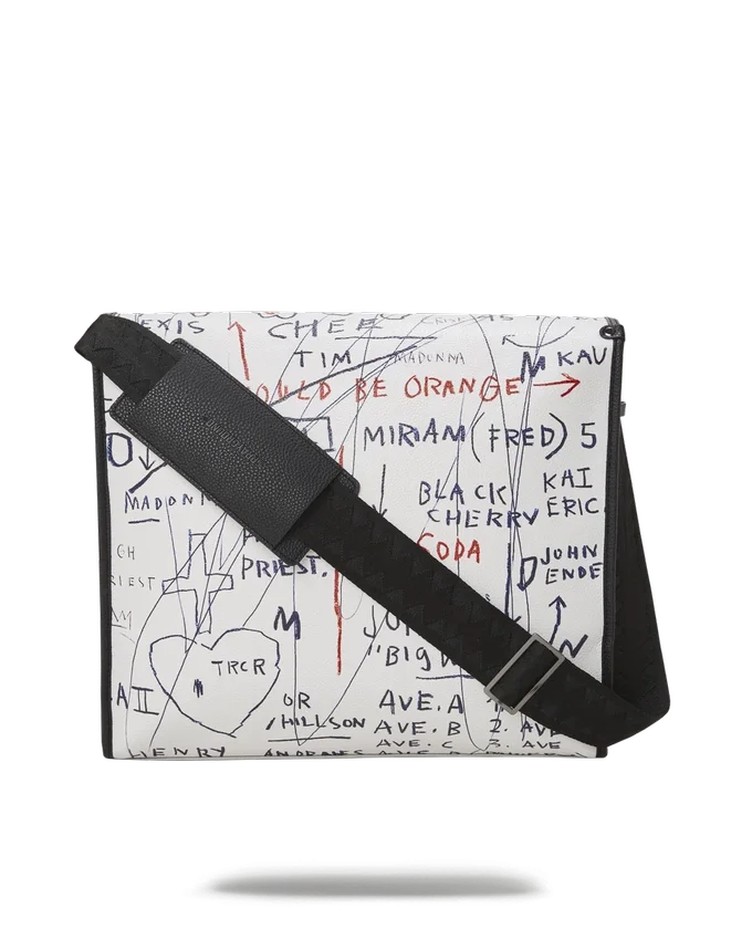 OFFIZIELLE BASQUIAT UNTITLED (CHEESE POPCORN) 1983 Sling-Taschen